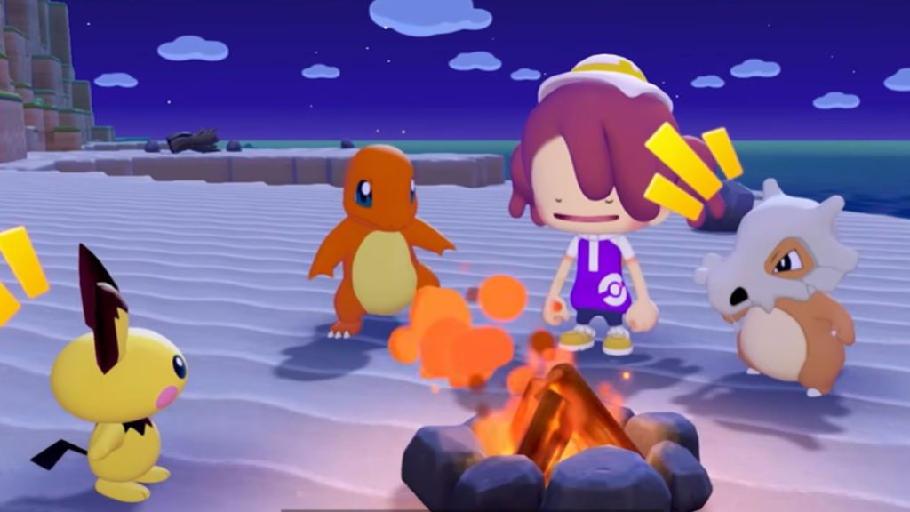 Pokemon Pokopia Campfire