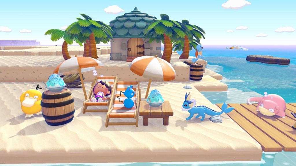Pokopia Beach Scene