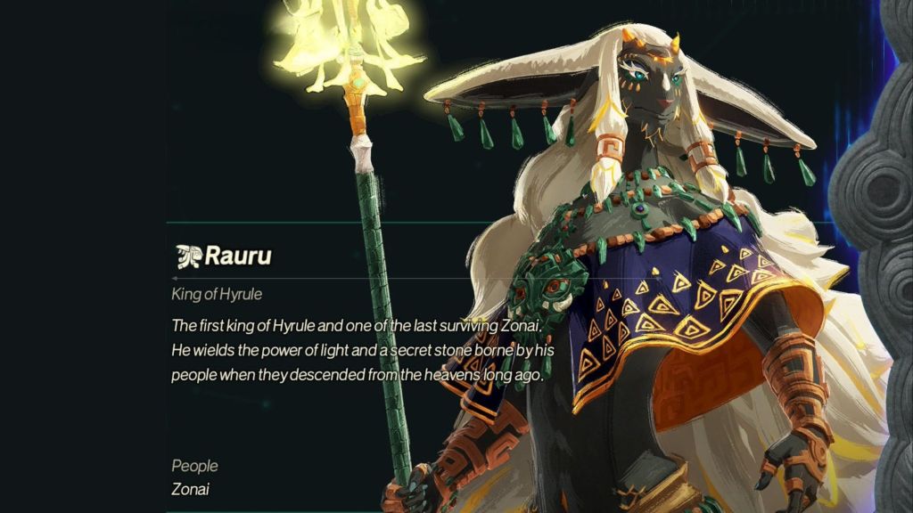 Rauru Hyrule Warriors