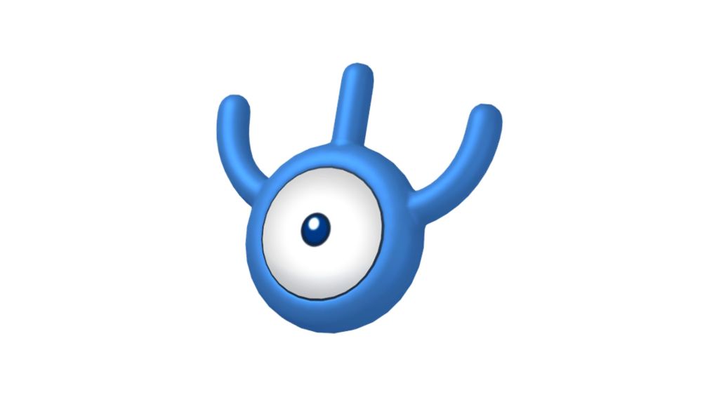 Shiny Unown W Pokemon Go