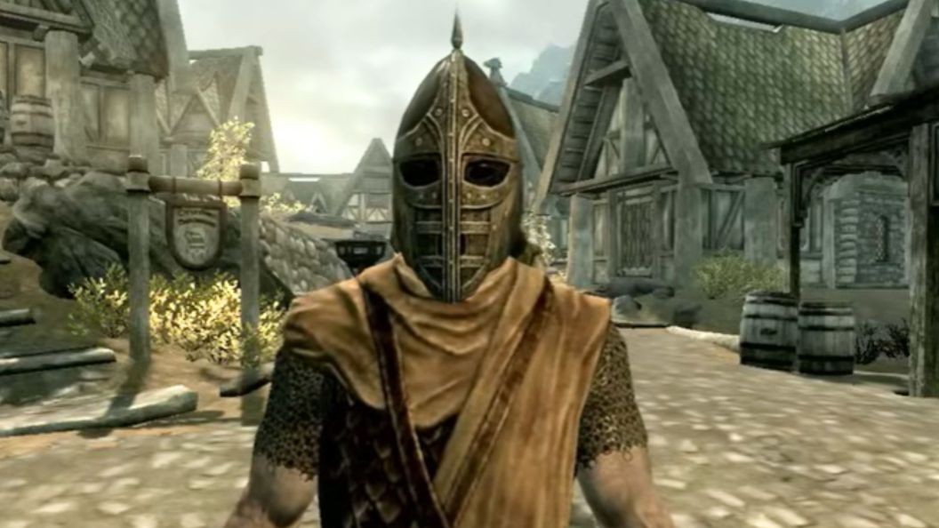 Skyrim Arrow to the Knee Meme Guard