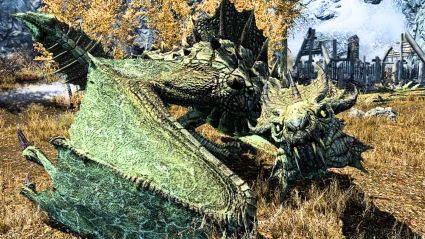Skyrim Dragon