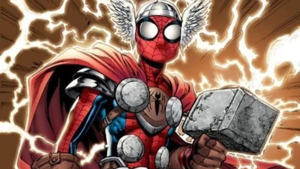 Spider-Man as Thor