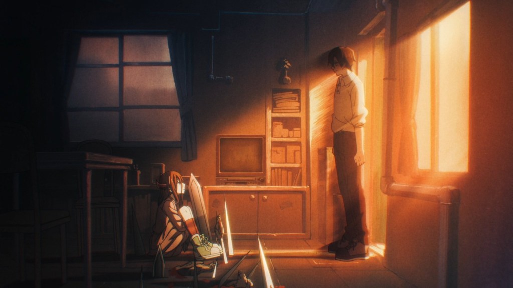 A screenshot from Tatsuki Fujimoto 17-26 - Episode 7