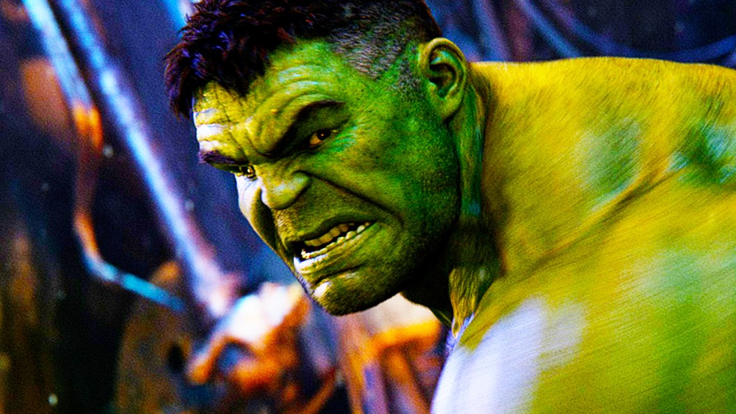 The Hulk fighting in Avengers Infinity War