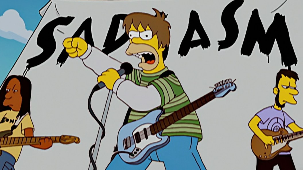 Still from The Simpsons Season 19