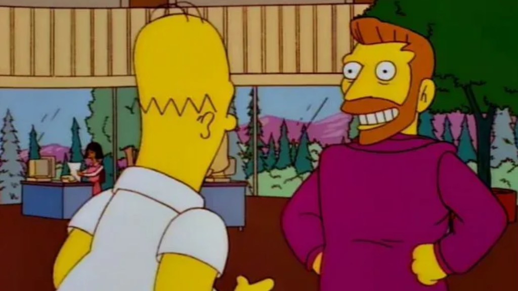 The Simpsons "You Only Move Twice" 