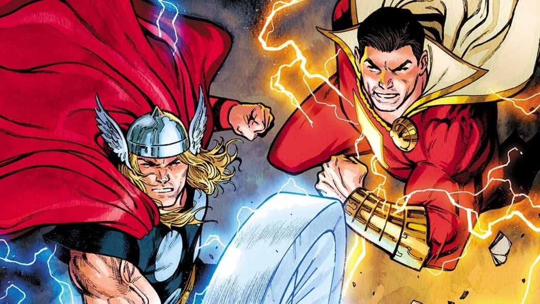Thor and Shazam new Marvel and DC Crossover