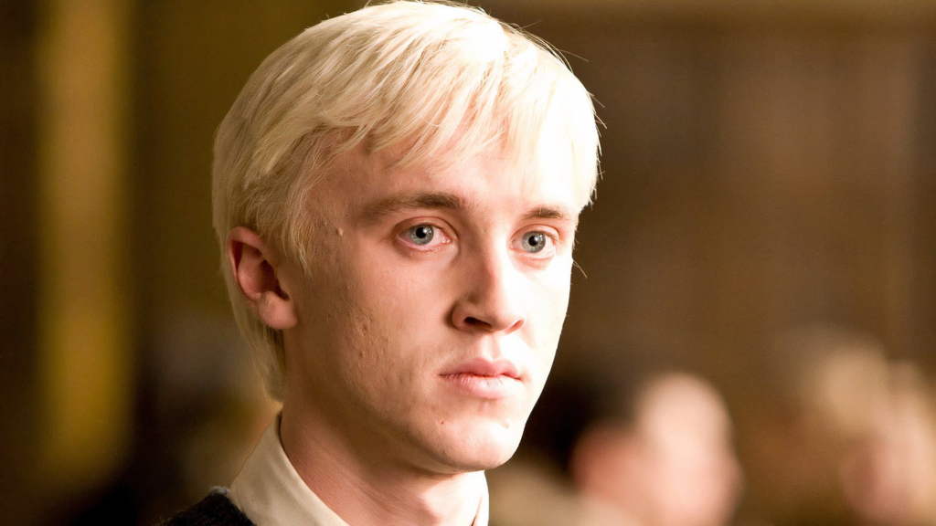 Tom Felton as Draco Malfoy in Harry Potter