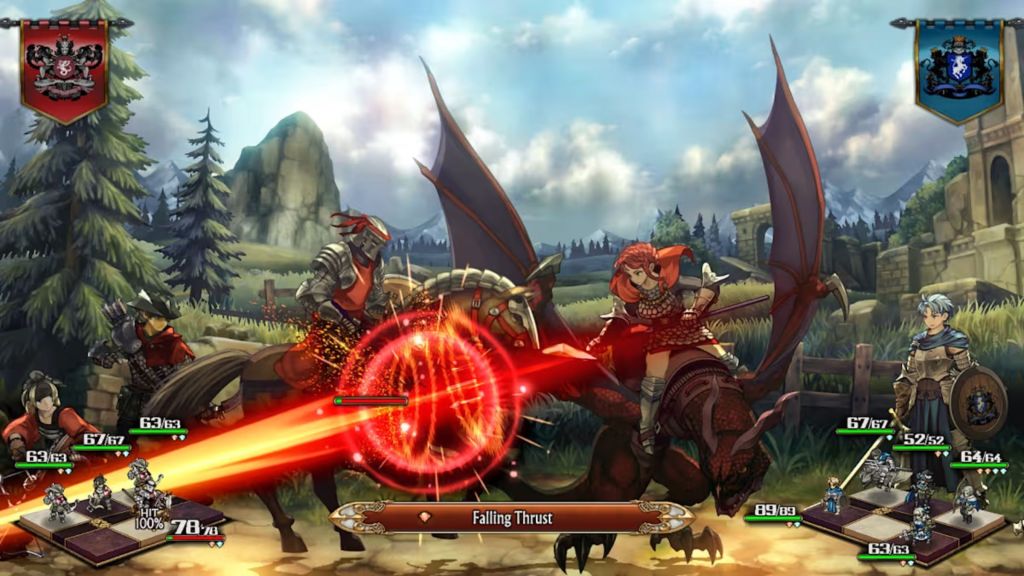 Unicorn Overlord Combat Screenshot