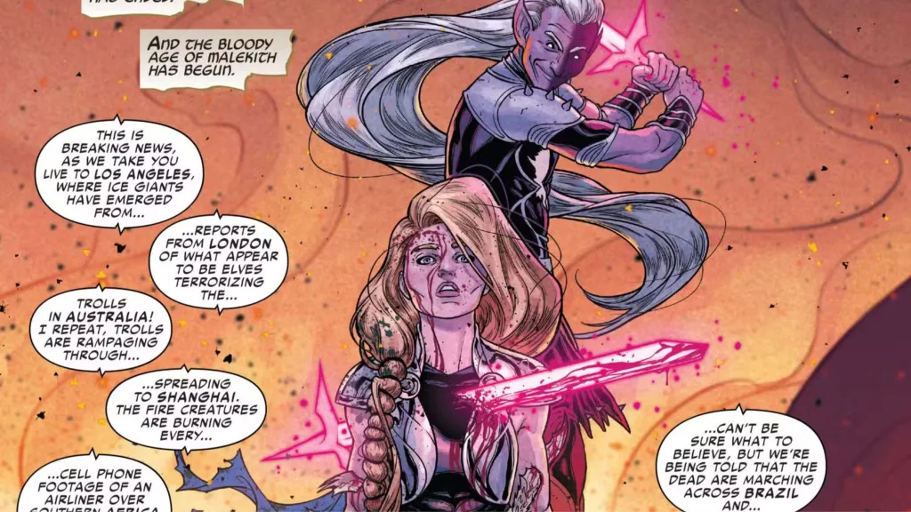 Valkyrie's death in Marvel Comics