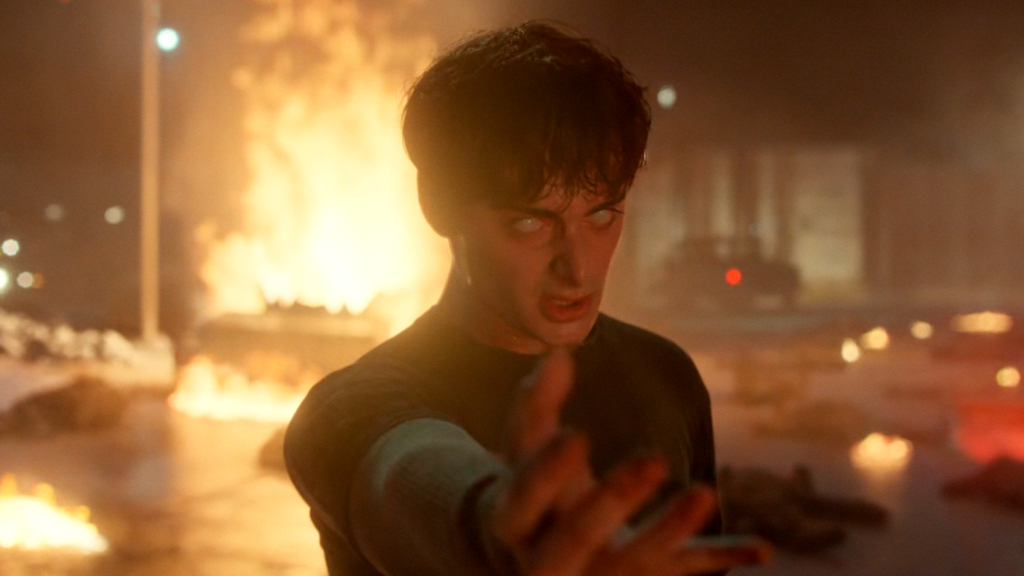 Will Byers using his powers in Stranger Things Season 5, Episode 4