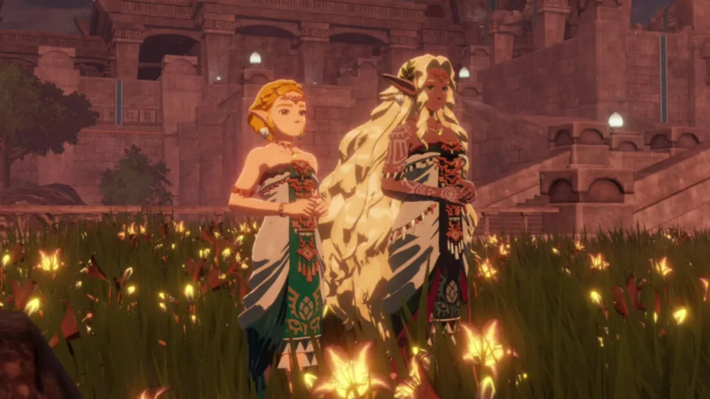 Zelda and Sonia Hyrule Warriors Age of Imprisonment