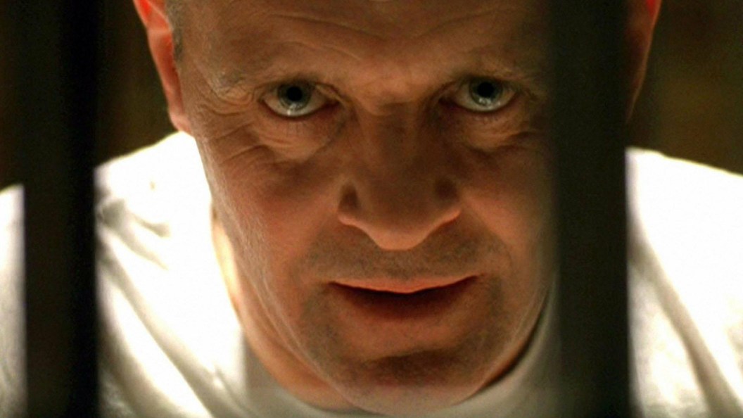 Anthony Hopkins as Hannibal Lecter in The Silence of the Lambs