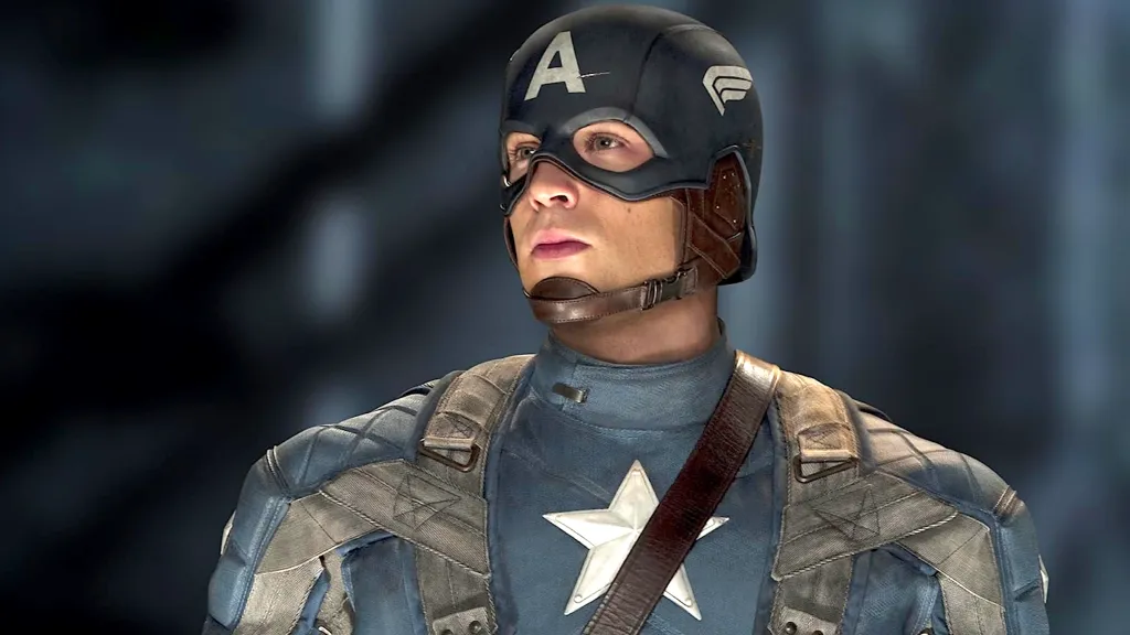 Chris Evans in Captain America: The First Avenger