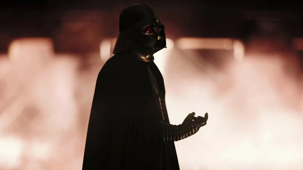 Darth Vader Force choking Krennic in Rogue One