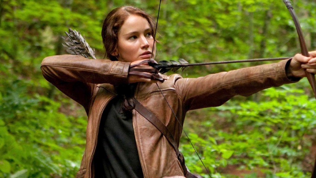 Jennifer Lawrence in The Hunger Games