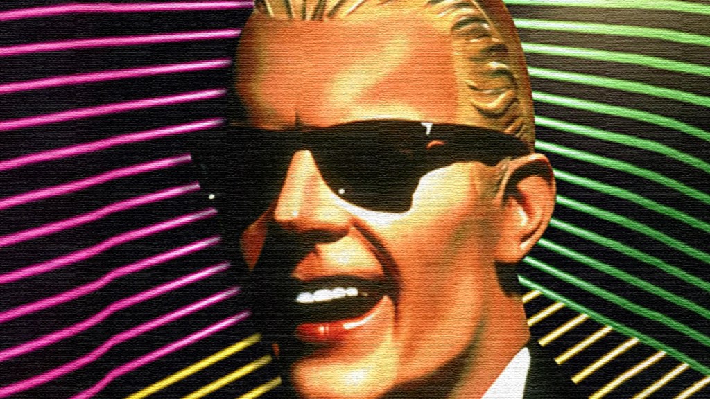 A still from the TV show Max Headroom