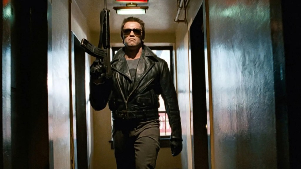 Arnold Schwarzenegger in The Terminator (1984)