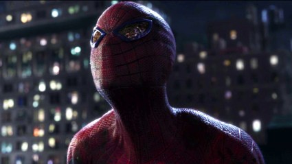 Andrew Garfield as Spider-Man in The Amazing Spider-Man (2012)