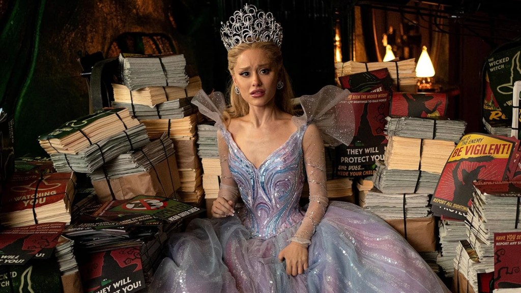 Ariana Grande in Wicked: For Good
