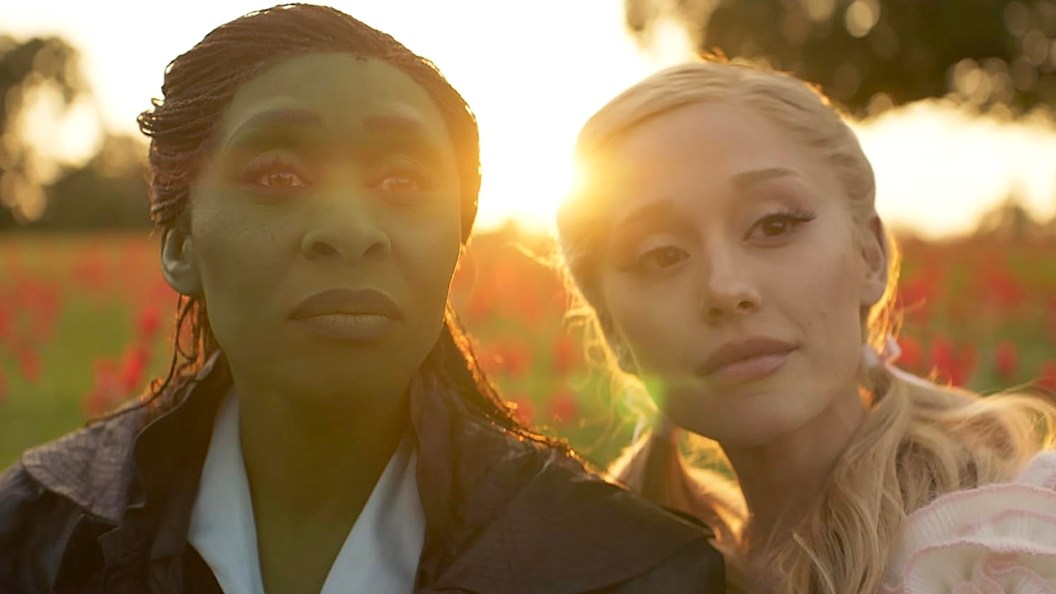 Cynthia Erivo and Ariana Grande in Wicked: For Good