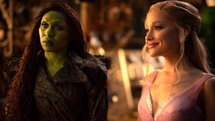 Cynthia Erivo and Ariana Grande in Wicked: For Good