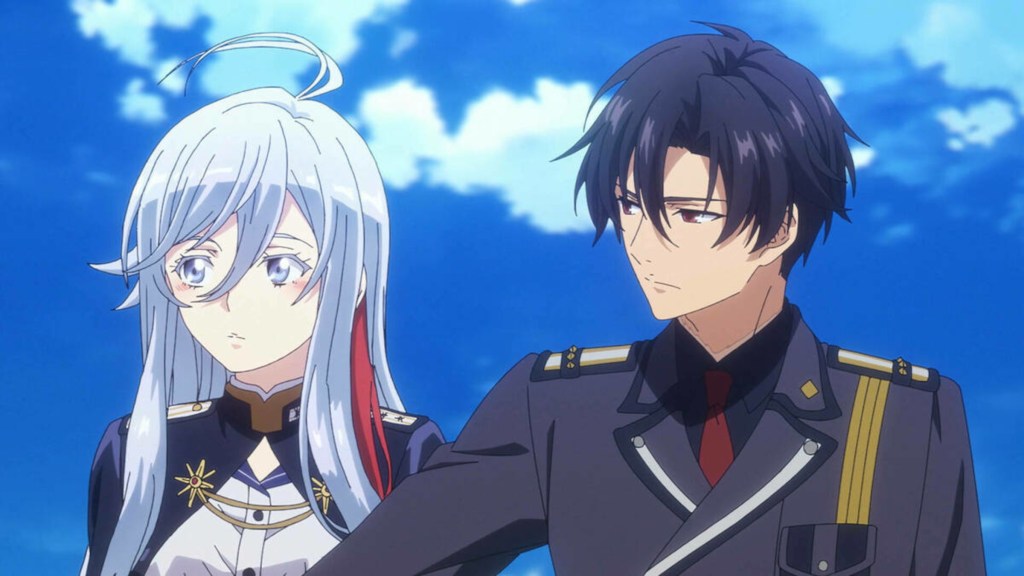 Vladilena "Lena" Milizé and Shinei Nouzen in 86 anime