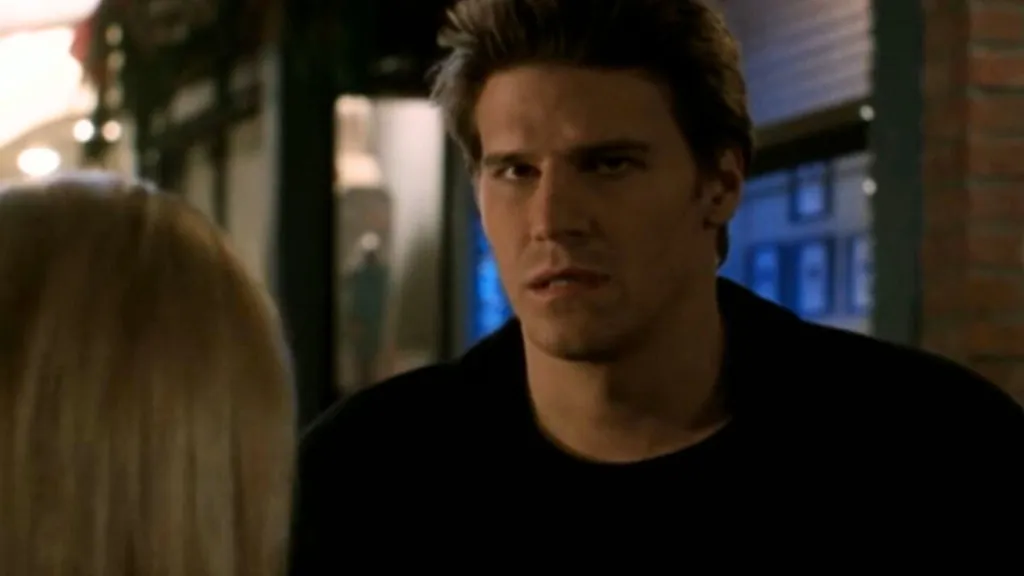 Angel talking to Buffy the Vampire Slayer