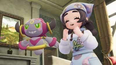 Ansha and Hoopa in Hotel Z