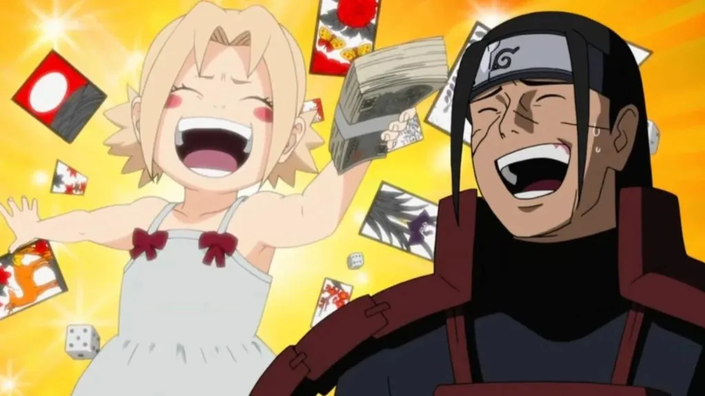Tsunade y Hashirama Naruto