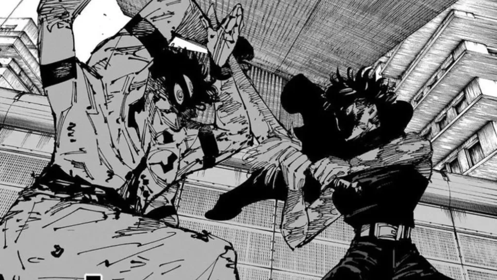 Maki Zenin and Sukuna Jujutsu Kaisen