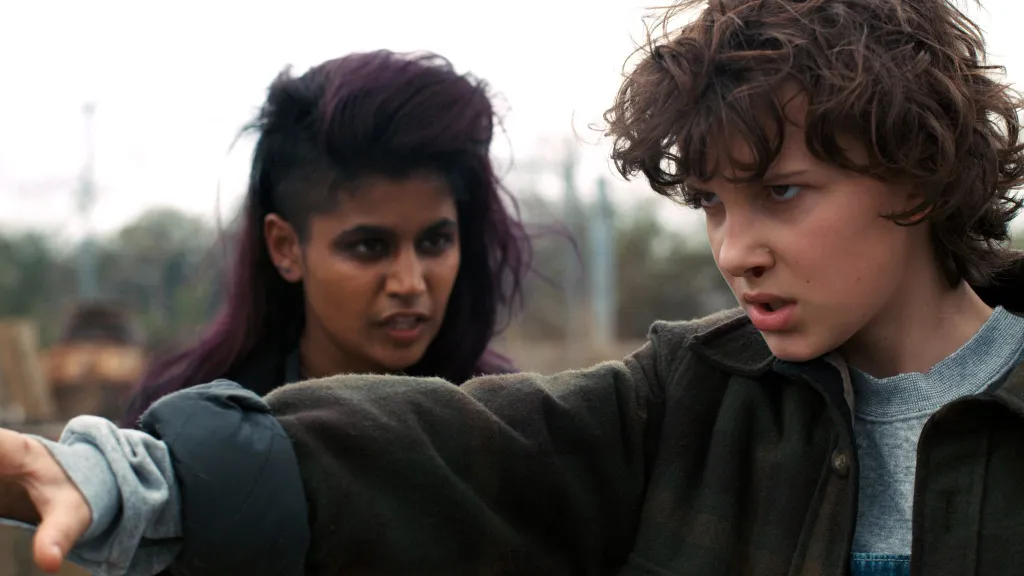 Kali and Eleven Stranger Things