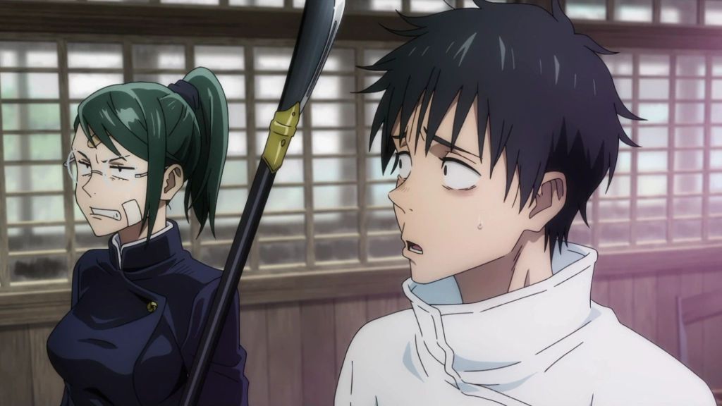 Maki Zenin and Yuta Okkotsu Jujutsu Kaisen