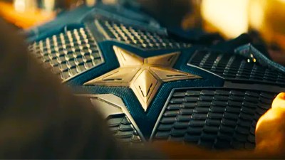 Captain America's suit in Avengers Doomsday teaser