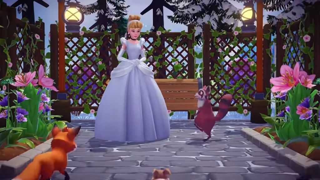 Cinderella with Forest Creatures DDV