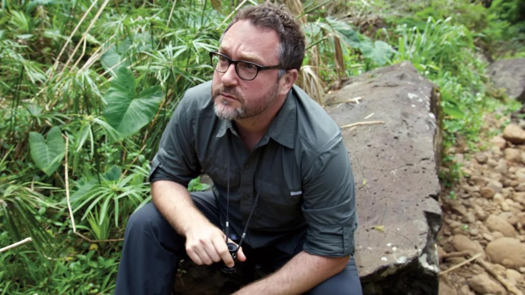 Colin Trevorrow on Jurassic World set