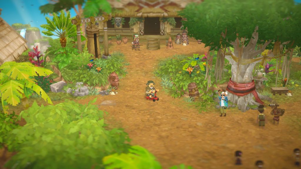 Dave the Diver In the Jungle On Land Gameplay Screenshot