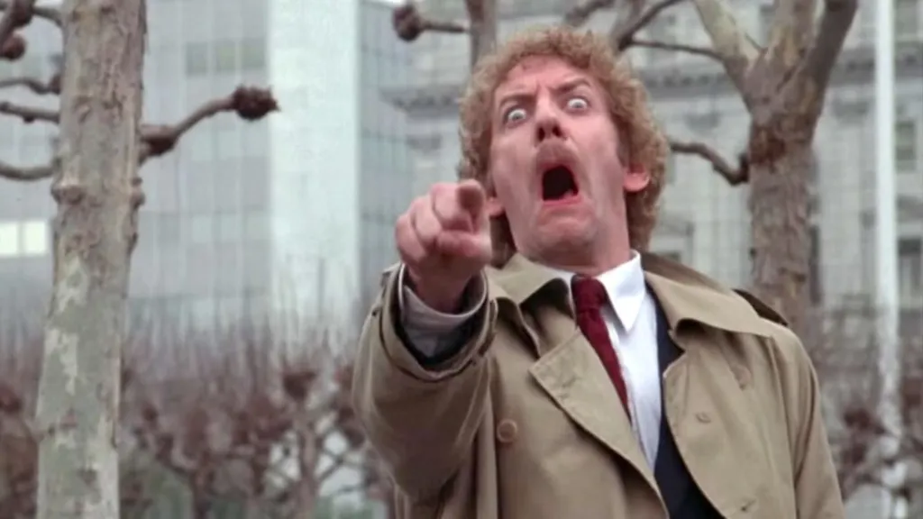 Donald Sutherland in Invasion of the Body Snatchers