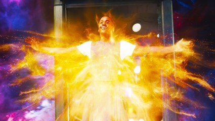 Fifteenth Doctor starting to regenerate in Doctor Who's The Reality War