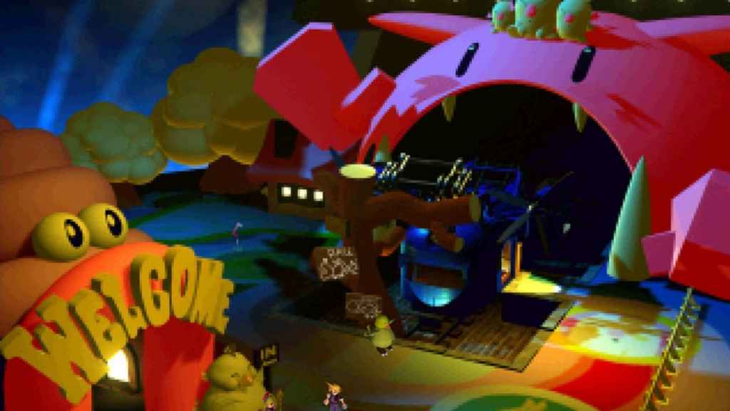 Final Fantasy 7 The Golden Saucer