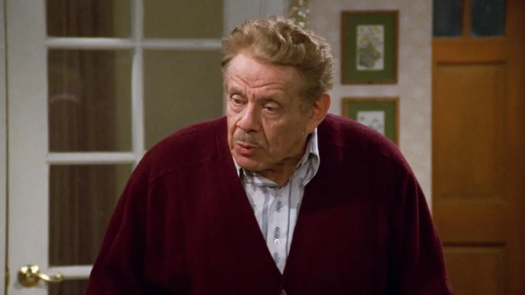 Frank Costanza at Festivus dinner on Seinfeld