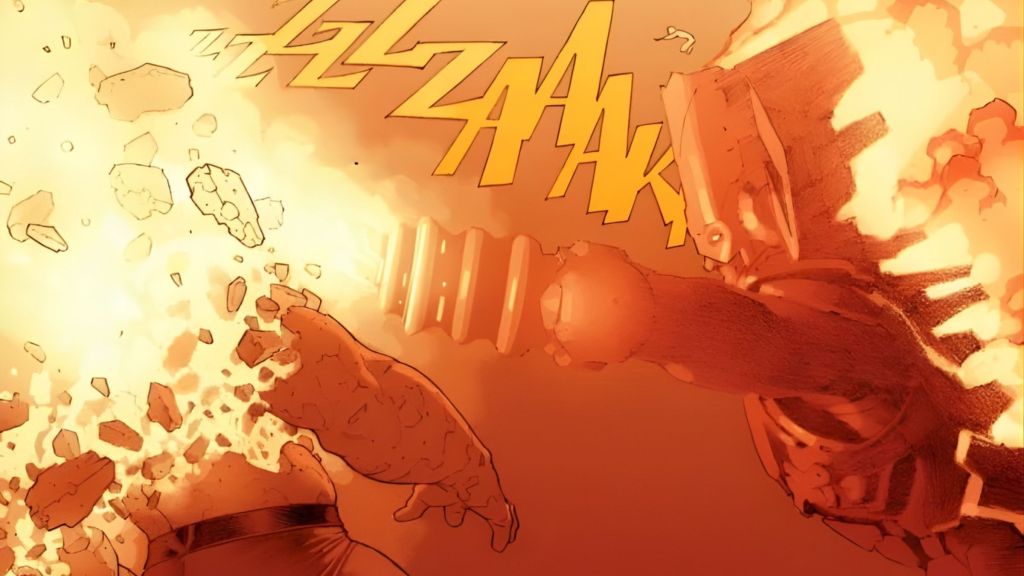 Franklin and Galactus kill The Thing