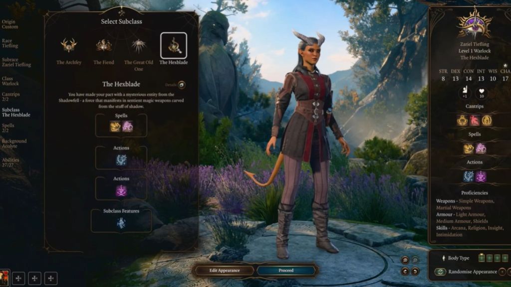 Hexblade Warlock BG3 Resize