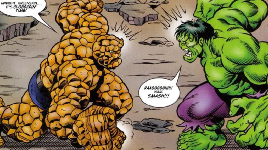 Hulk vs Thing