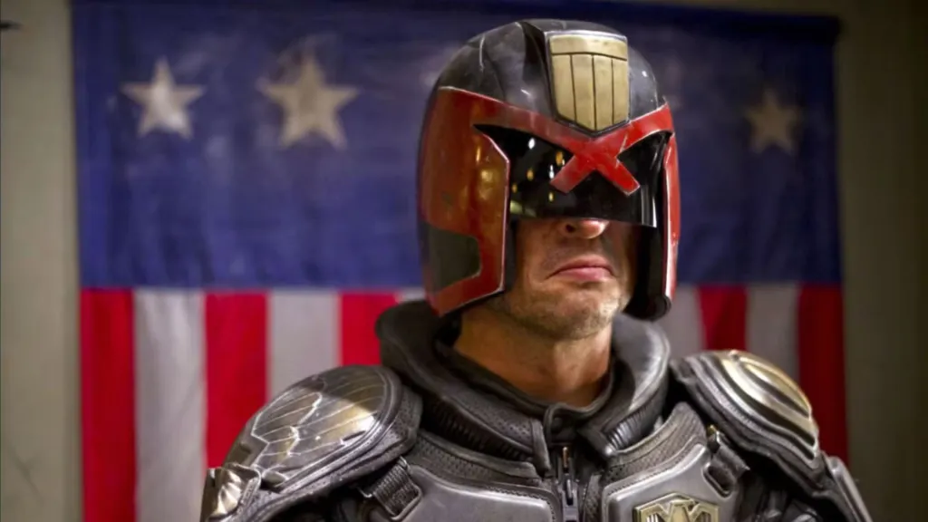 Karl Urban in Dredd