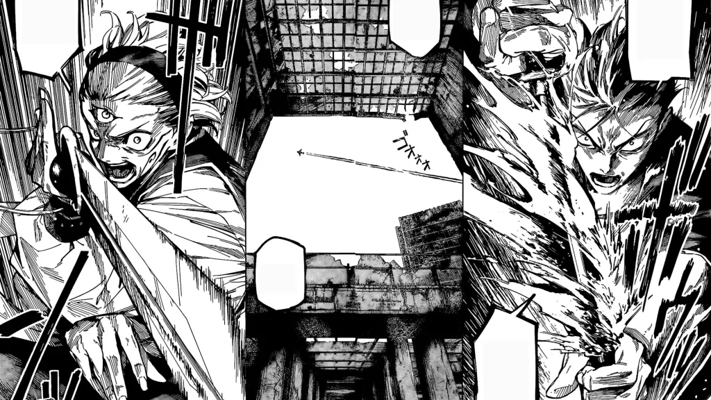 Maru and Tsurugin from Jujutsu Kaisen Modulo