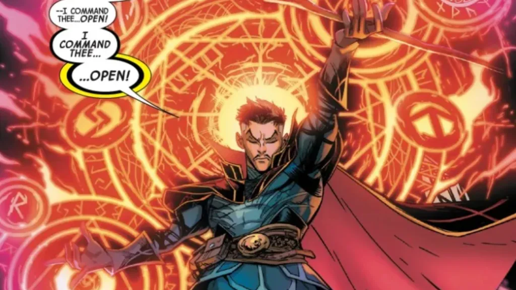 Doctor Strange casting spells