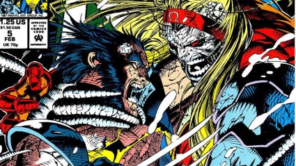 Wolverine and OMega Red battling it out