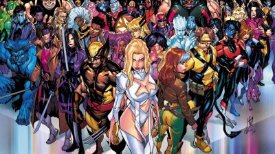 The X-Men gathered together